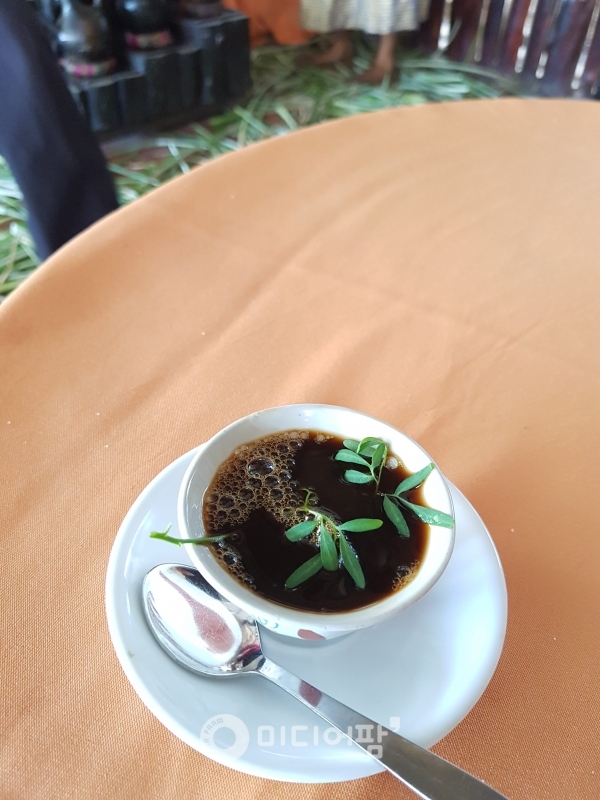 커피의 기원지인 에티오피아에서는 커피에 ‘테나 아담(Tena Adam)’으로 불리는 허브를 커피에 넣어 마신다. ‘테나’는 ‘건강한’을 의미한다. 건강한 아담을 뜻하는 이 식물은 커피의 향미에 생동감을 불어 넣어준다. 커피와 에덴동산의 아담을 연결 짓는 단서일 수 있다.