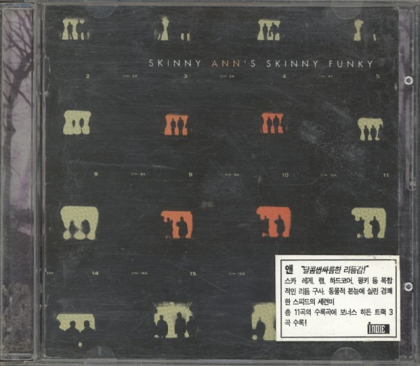 1998년 발매한 앤(Ann)의 데뷔작 [Skinny Ann's Skinny Funky]. 당시 평단에서 선정한 '대한민국 대중음악사 100대 명반' 88위에 올랐던 작품이다.