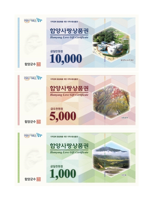 함양사랑상품권