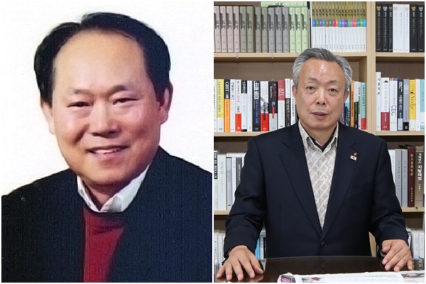 강태진 하동문화원장(좌), 윤상기 하동군수(우)