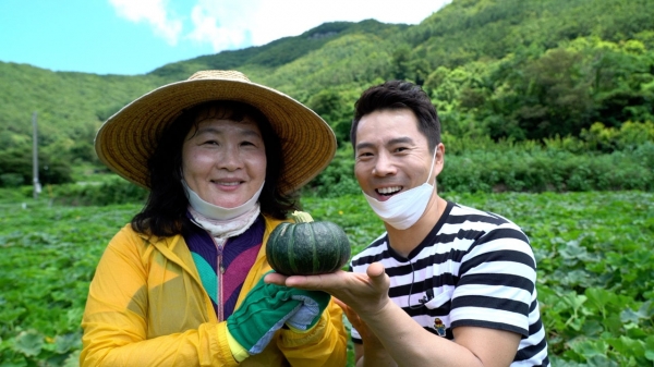 2020년 6시 내고향 단호박 소개 장면