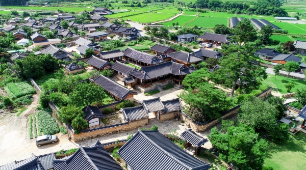 함양군 개평한옥마을 전경