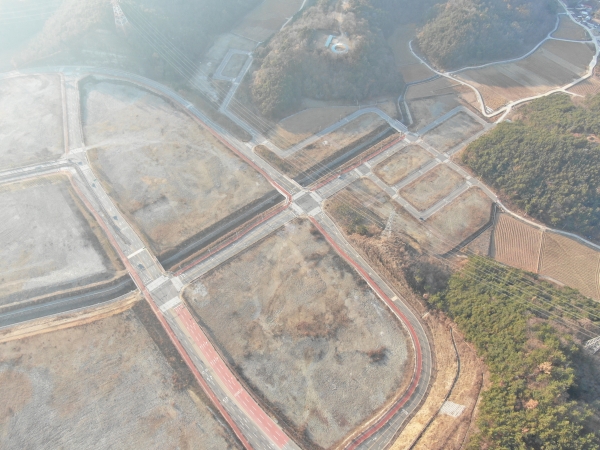 하동군 대송산단 전경