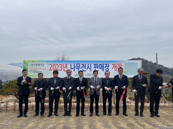 경상남도는 17일부터 4월 30일까지 도내 산림조합 17개소에서 나무전시판매장 운영을 시작한다고 밝혔다.