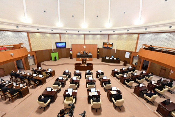 진주시의회 전경