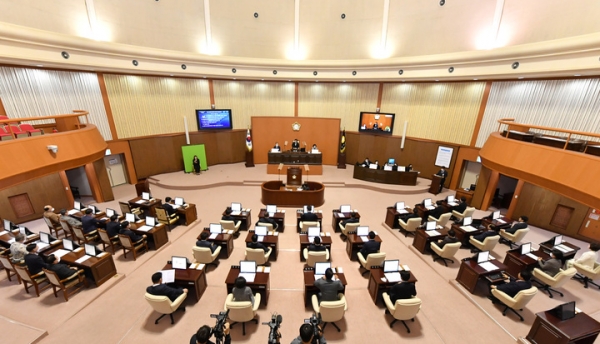 진주시의회 전경