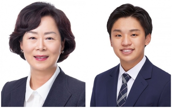 신서경 의원(좌), 최지원 의원(우)