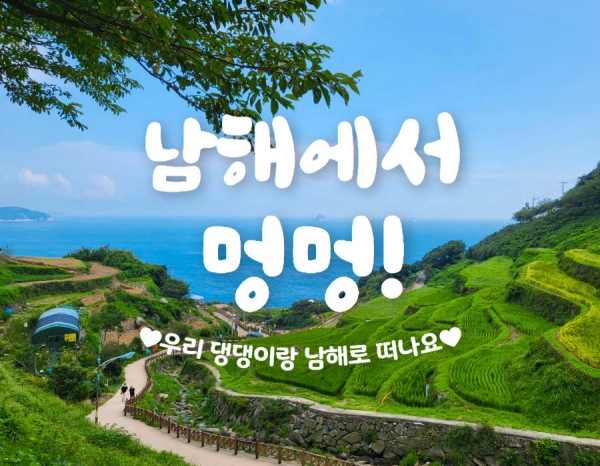 남해군은 반려동물 동반 여행 전문업체 ㈜펫츠고트래블과 협업하여 ‘남해에서 멍멍’ 반려동물 동반 여행상품을 출시했다.