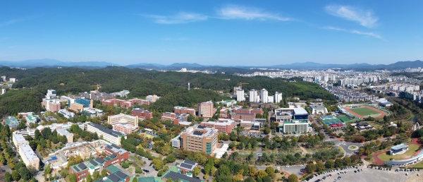 경상국립대 가좌캠퍼스 전경