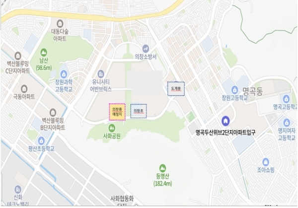 경상남도교육청(교육감 박종훈)은 창원 중동 (가칭)의창중학교 신설안과 거제 옥포초 신설대체 이전안이 7일 열린 자체투자심사를 통과했다고 9일 밝혔다.