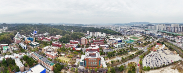 경상국립대 가좌캠퍼스 전경