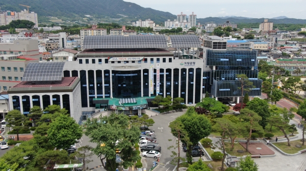 거창군청 전경