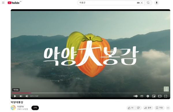 하동군은 올해 악양대봉감 축제를 개최하지 않기로 결정하고, 대신 악양대봉감 브랜드 홍보 및 판매 촉진을 위해 다양한 방안을 추진하고 있다고 7일 밝혔다.