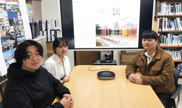 경상국립대학교(GNU·총장 권진회)는 공과대학 건축학과 학생들이 ‘2025년 국제공모전 YAC 지식의 정원(YAC Garden of Knowledge)’에서 입선했다.