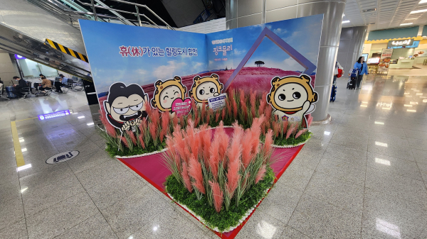 합천군(군수 김윤철)은 2일 김해국제공항 국제선 1층에 ‘합천관광홍보 팝업존’을 설치하고, 본격적인 홍보활동을 펼치고 있다고 4일 밝혔다.